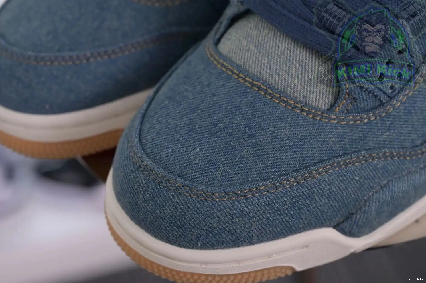 Jordan Air Kimikick Jordan 4 levis denim retro 0725